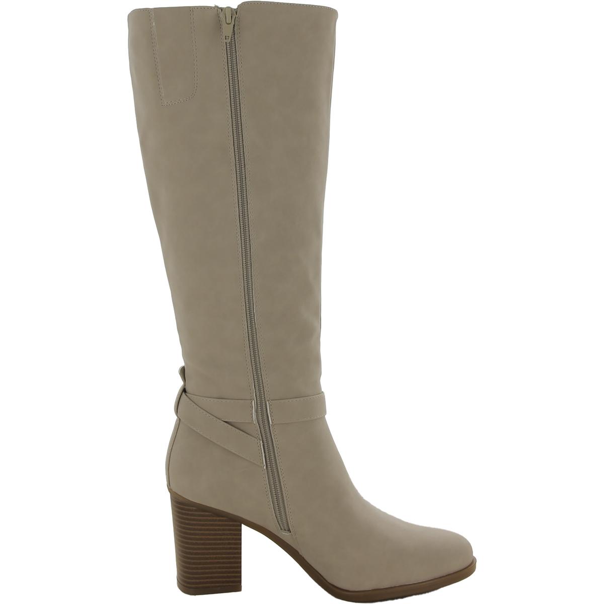 Naturalizer Womens Joslynn Faux Leather Tall Knee-High Boots Shoes BHFO 4624 - Picture 8 of 9