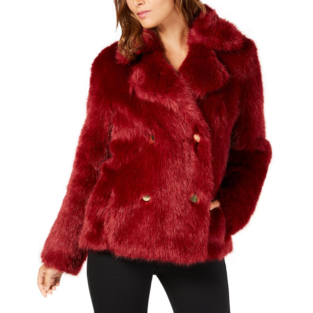 michael kors coat faux fur