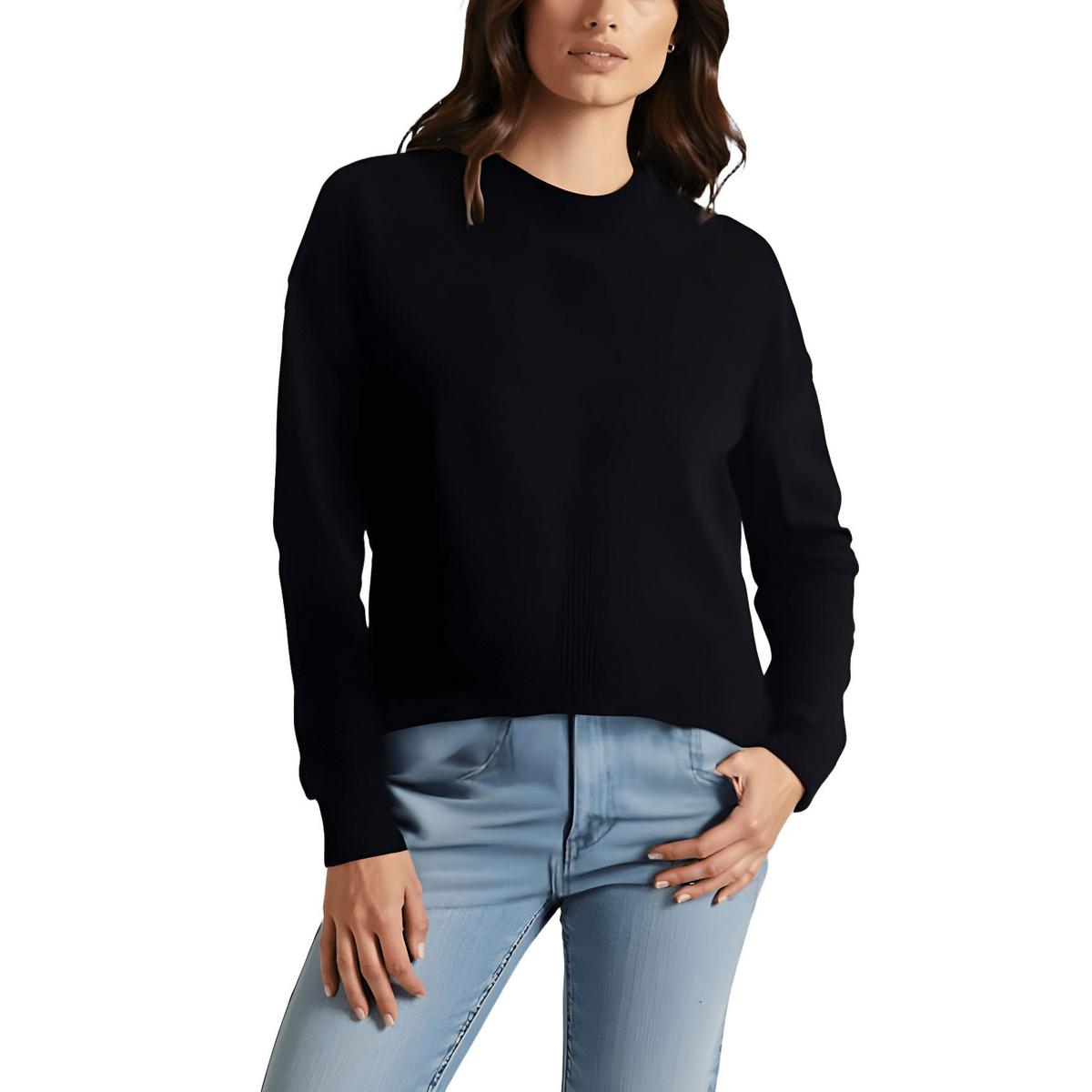 Vince Camuto Womens Ribbed Crewneck Casual Crewneck Sweater BHFO 4999 - Picture 2 of 2