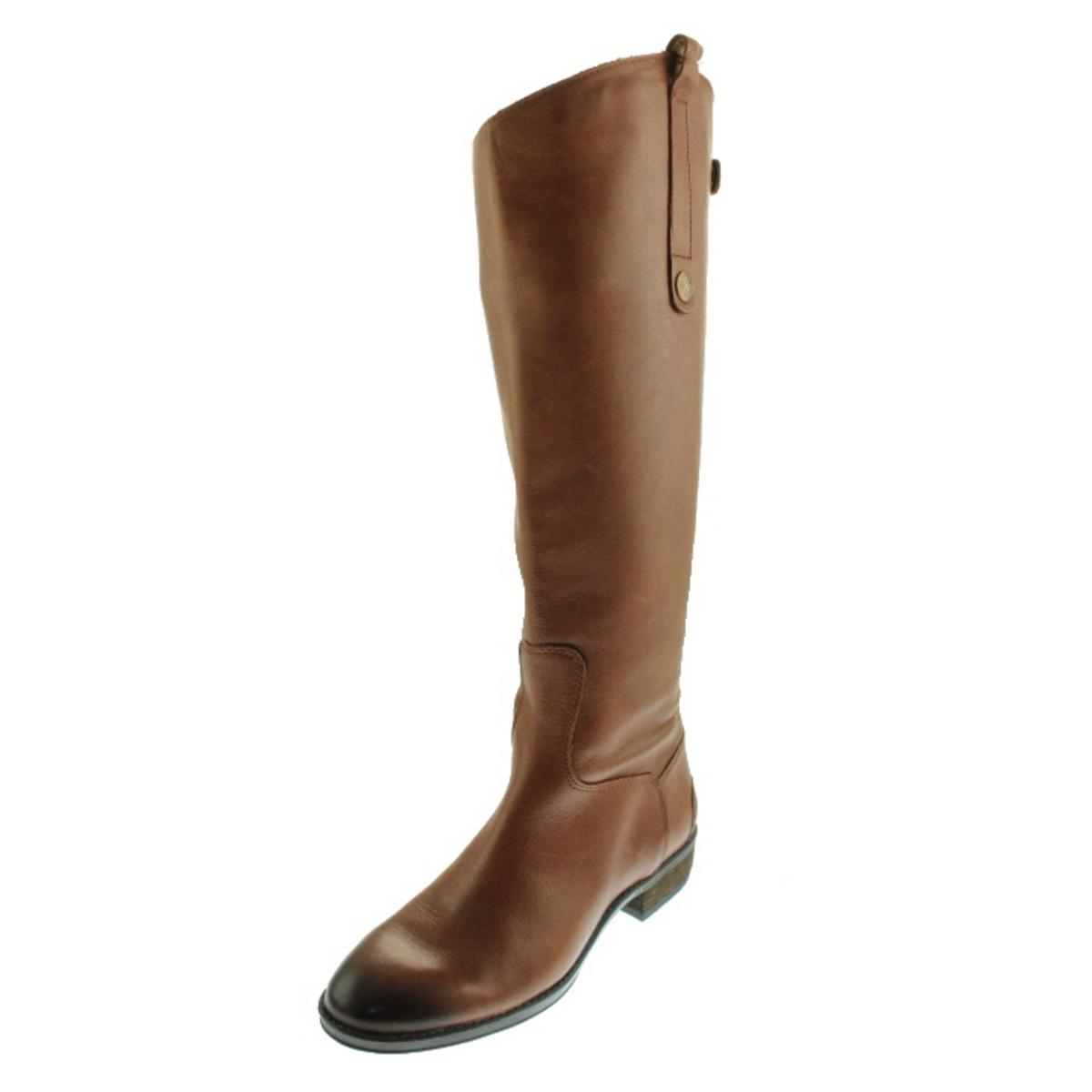 Женские высокие сапоги для верховой езды Sam Edelman Penny Brown 5 средних размеров (B,M) BHFO 0654