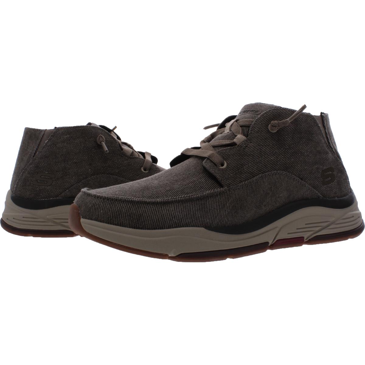 skechers relaxed fit bikers lineage chukka boot