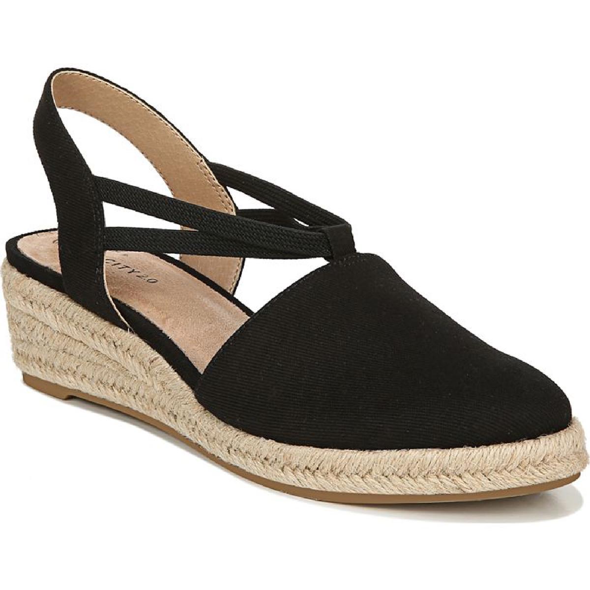 LifeStride Womens Katrina 2 Cushioned Footbed Wedge Sandals Shoes BHFO 6769 - Picture 13 of 21