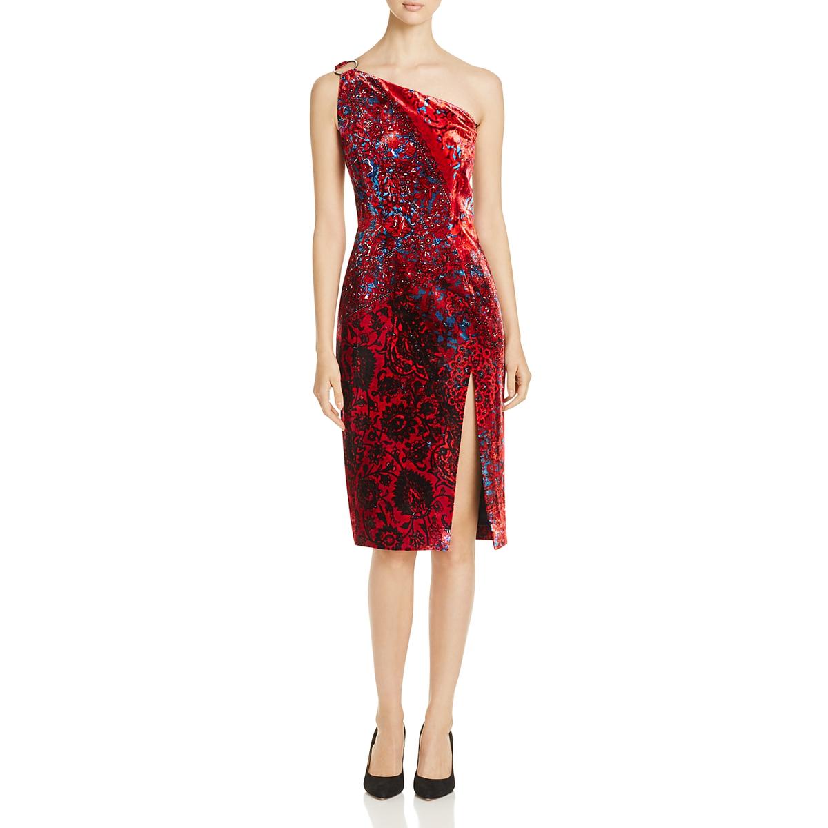 tahari velvet dress