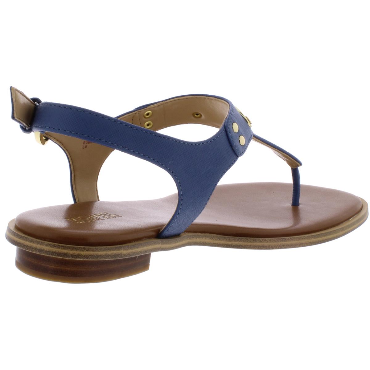 mk blue sandals