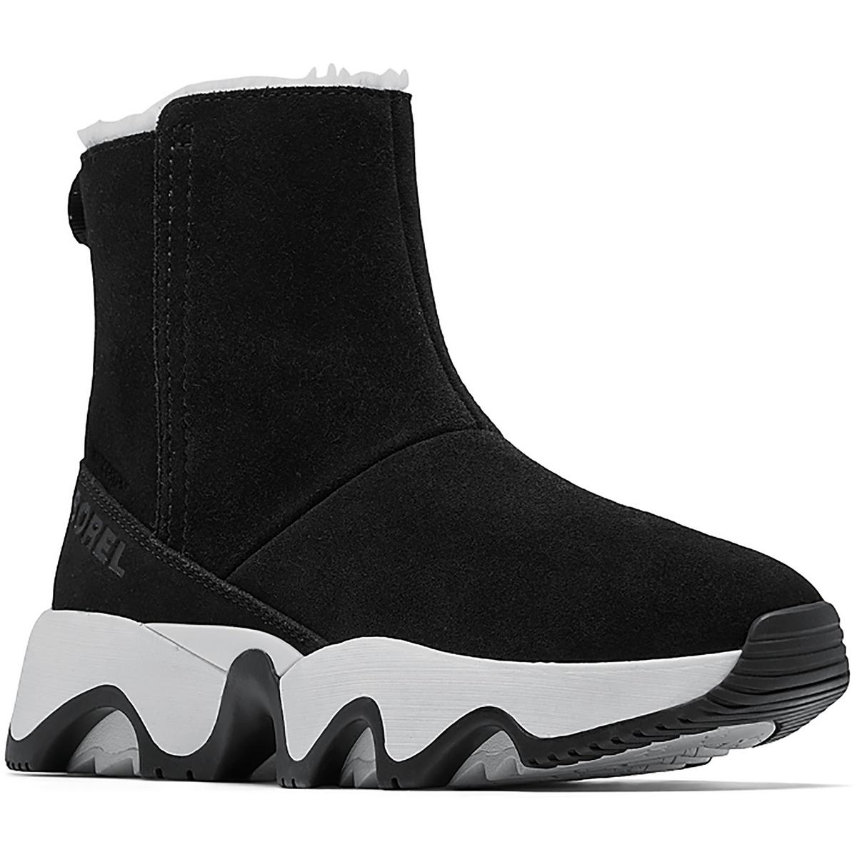 Женские водонепроницаемые зимние ботинки Sorel Womens KINETIC B/W 9 Medium (B,M) BHFO 4644