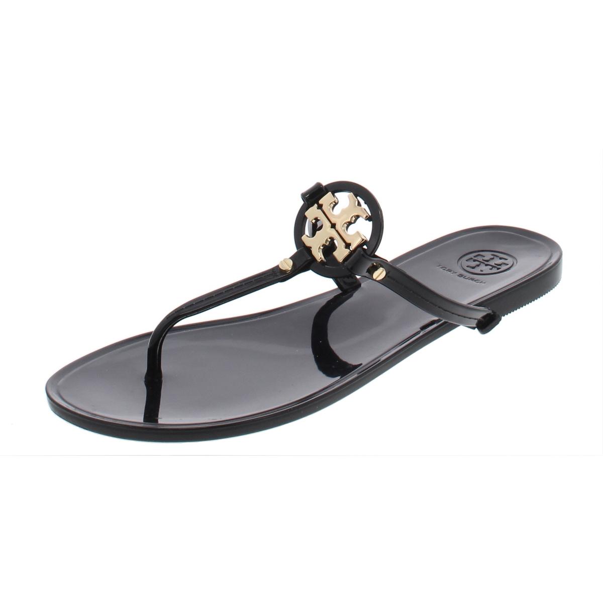 womens black thong flip flops