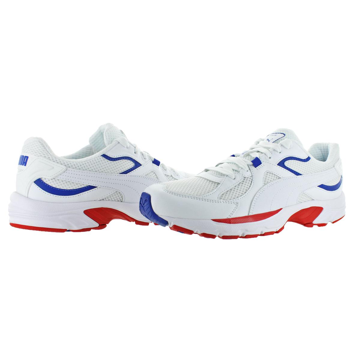 PUMA Mens Axis Plus 90s White Running Shoes SNEAKERS 11 Medium (d) BHFO ...