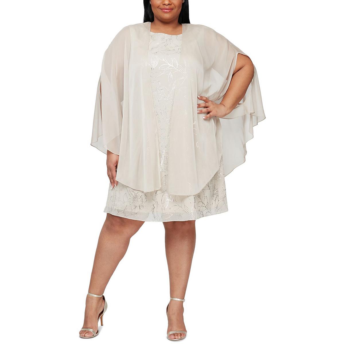 Plus size two piece dresses outlet formal