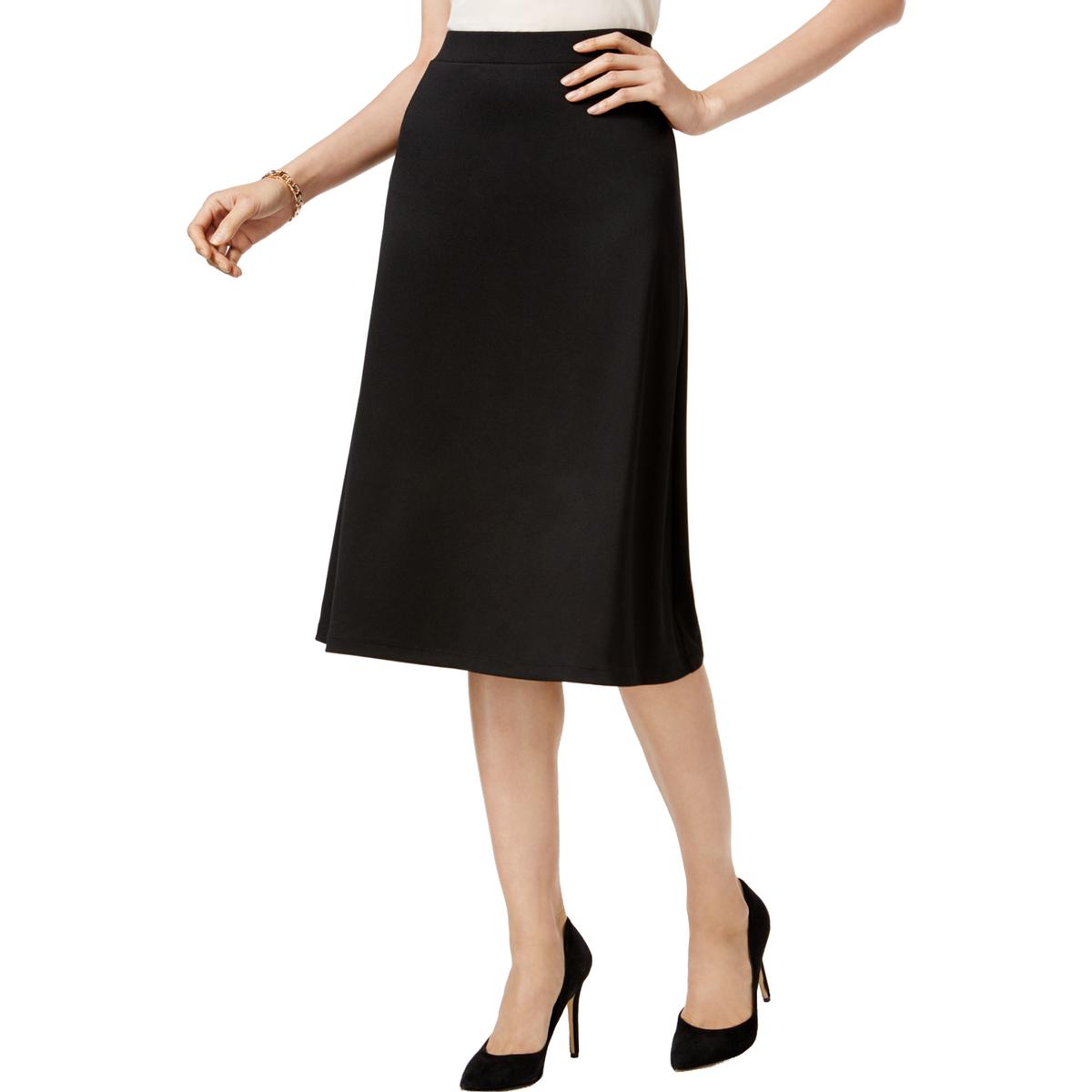 Kasper Womens Black A Line Suit Seperates Officewear Midi Skirt L Bhfo 8332 Ebay 