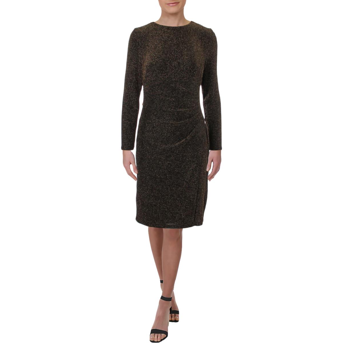 ralph lauren gold evening gown