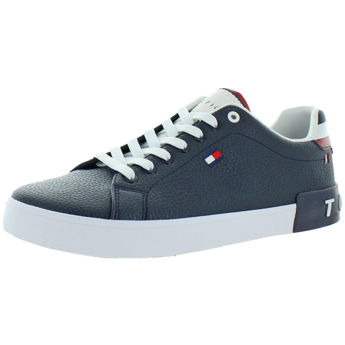 Tommy Hilfiger Mens Rezz Navy Fashion Sneakers Shoes 11.5 Medium (D ...
