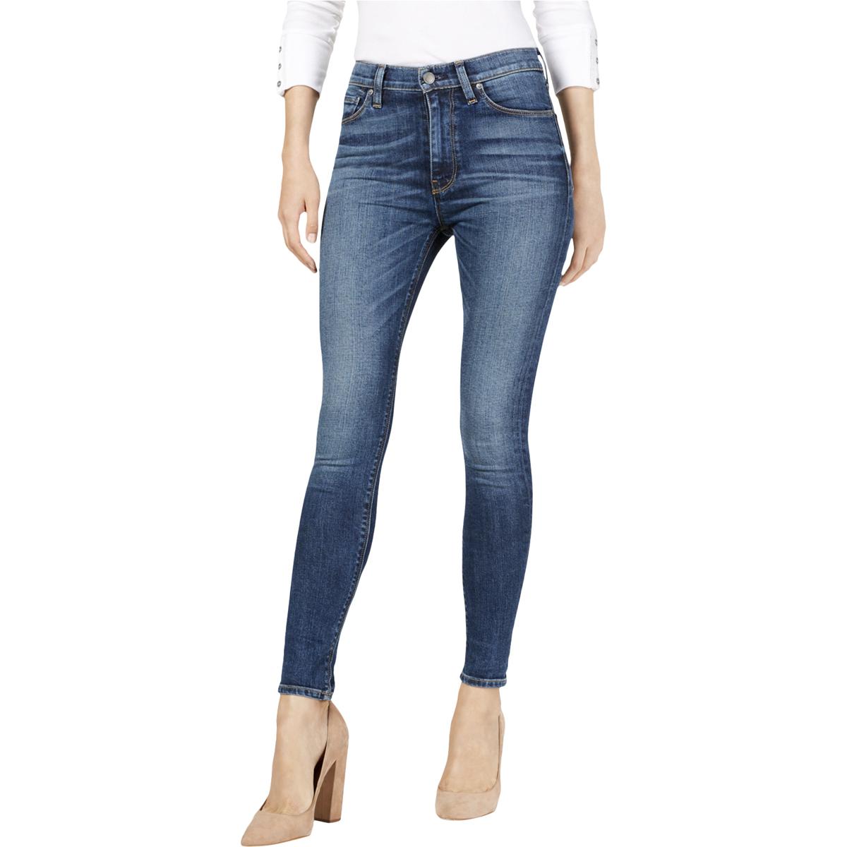 hudson barbara high waisted skinny jeans