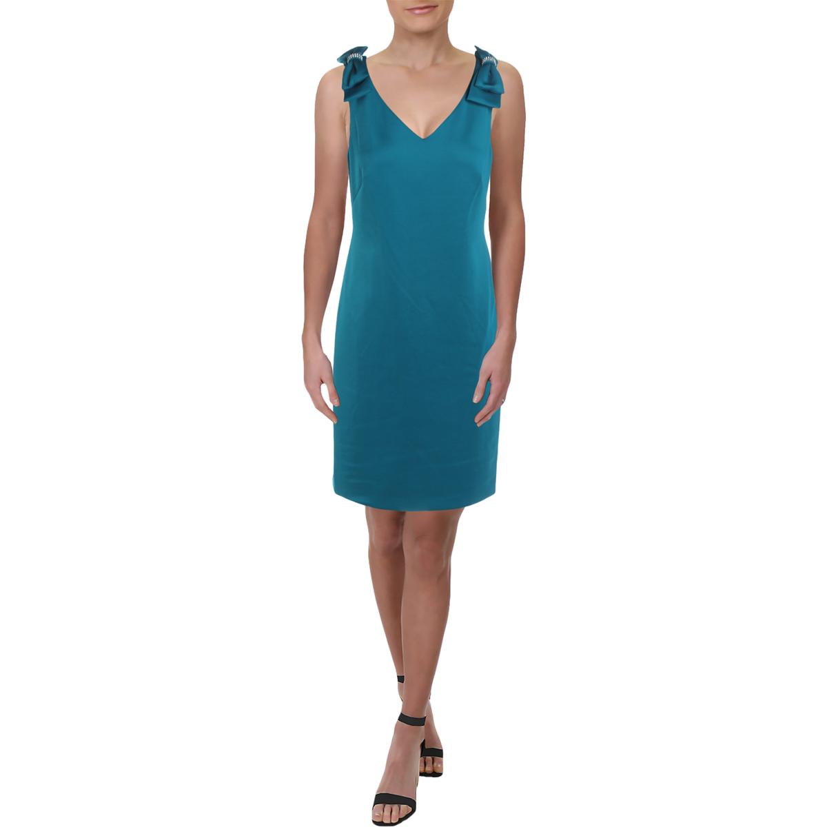 v neck mini party dress