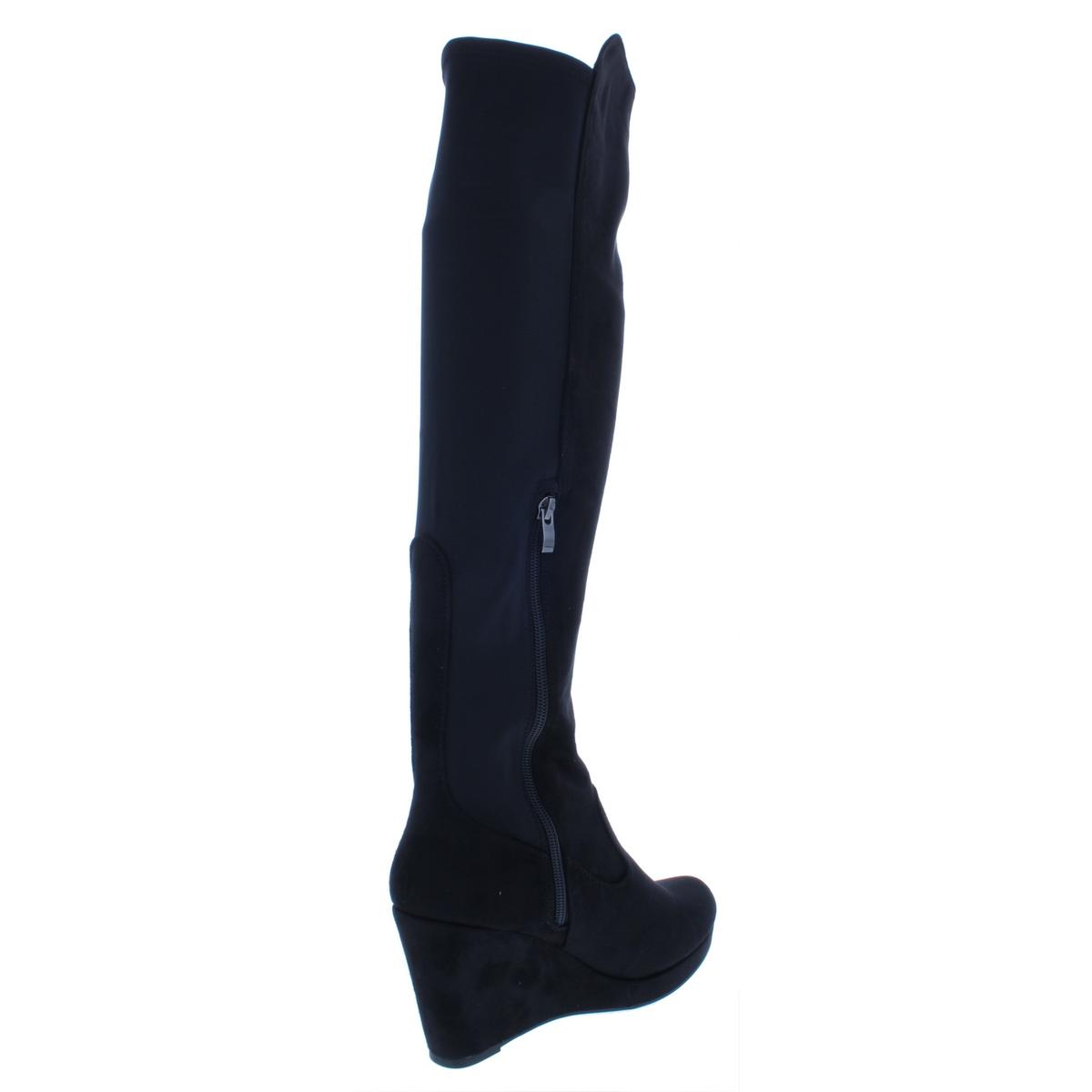 Chinese Laundry Donna Donna Donna Lovey Faux Suede Wedges Knee-High Stivali Shoes BHFO 5496 3ef2f8 Chinese Laundry Donna Donna Donna Lovey Faux Suede Wedges Knee-High Stivali Shoes BHFO 5496 3ef2f8