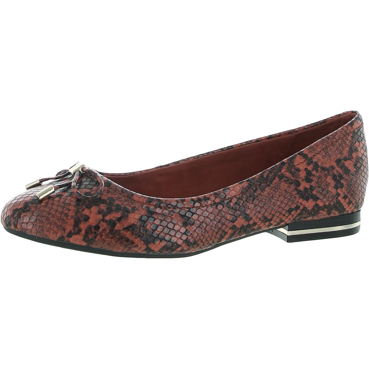 Womens Balance Bow Ballet Flats Shoes 