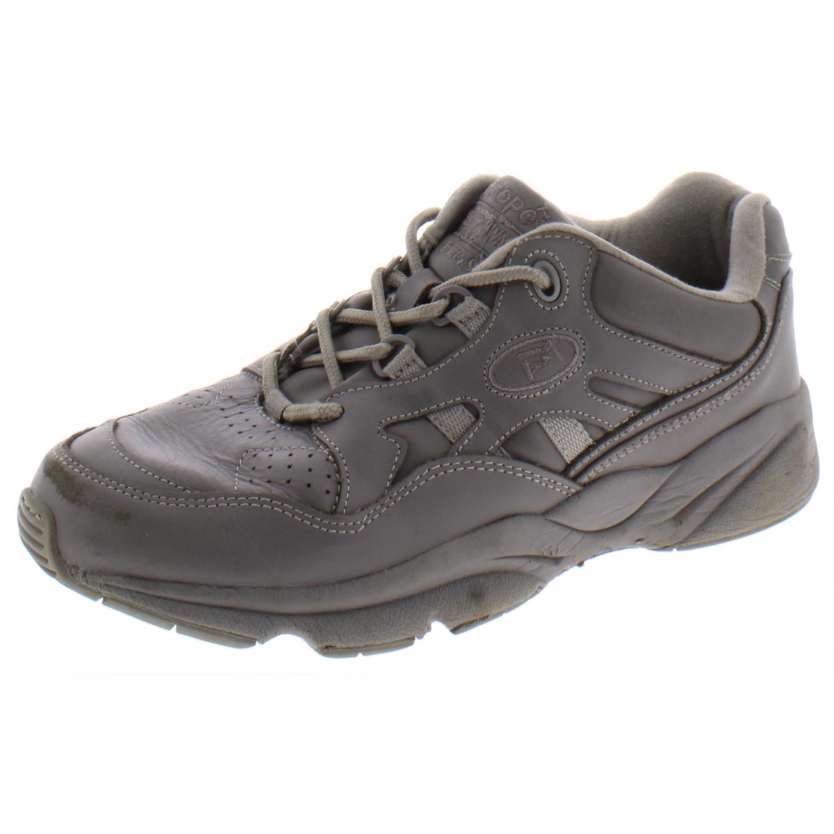 Propet Womens Stability Walker Gray Walking Shoes 7 Extra Wide (E+, WW ...