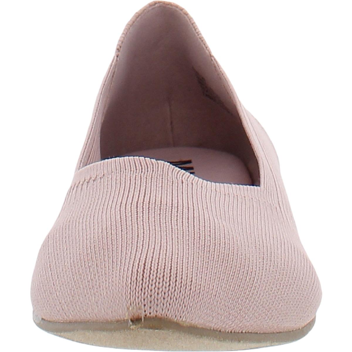 mia kerri pointed toe flyknit flat