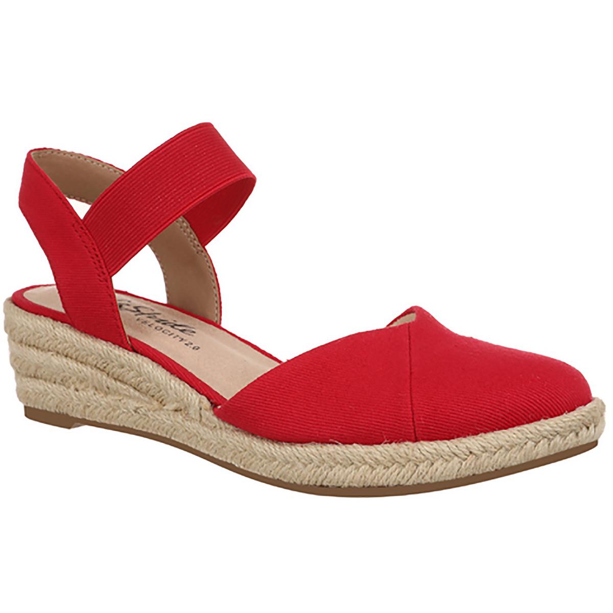 LifeStride Womens Kimmie Ankle Strap Closed Toe Wedge Sandals Shoes BHFO 0231 - Picture 21 of 28