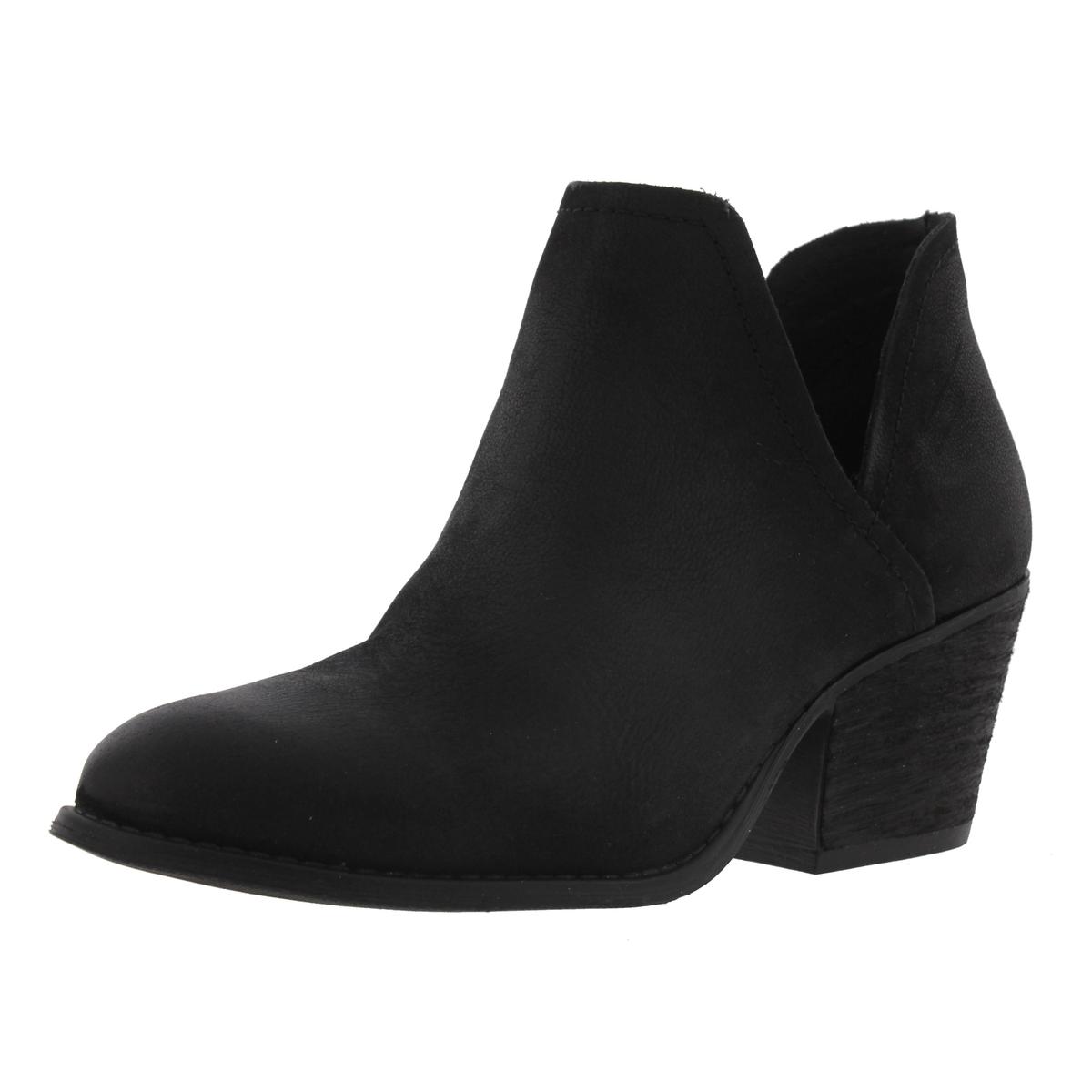 Womens Adelphie Leather Cut-Out Booties Womens Adelphie Leather Cut-Out Booties