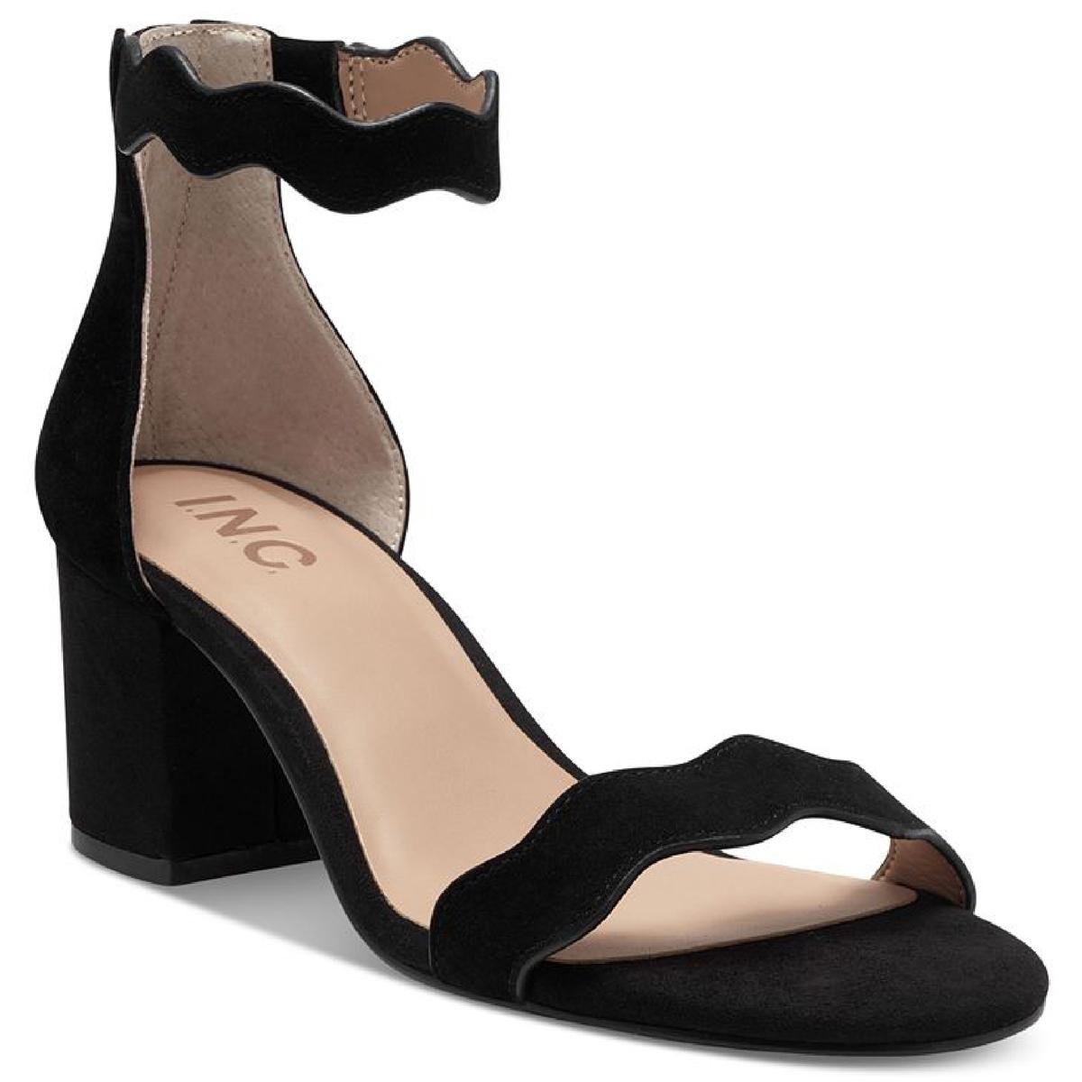 INC Womens Hadwin Solid Open Toe Ankle Strap Heels Shoes BHFO 7073 - Picture 4 of 14
