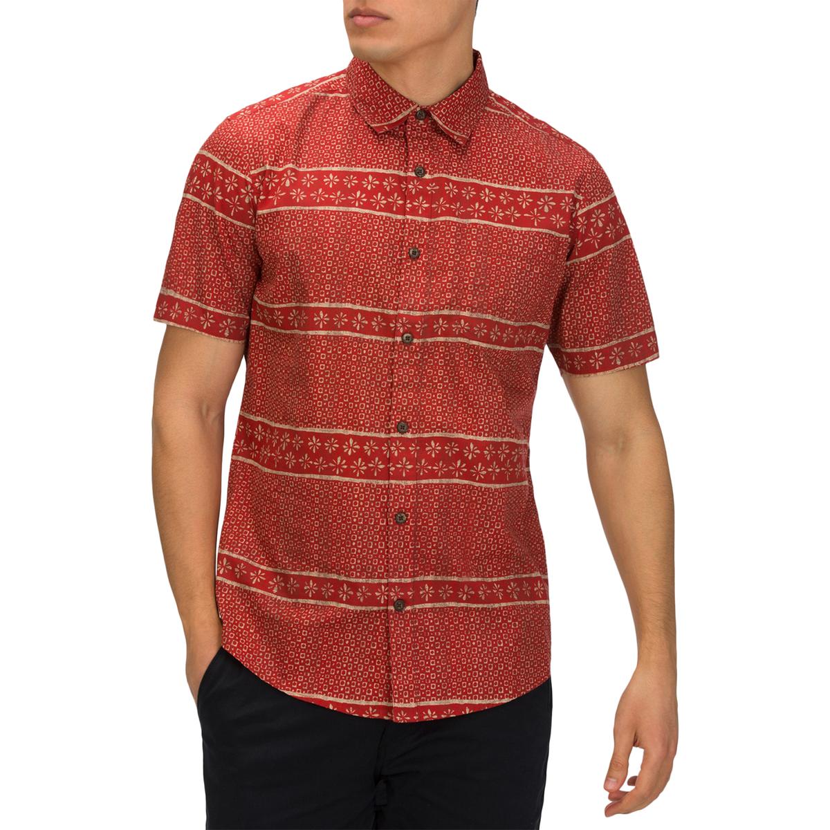 hurley button down shirt