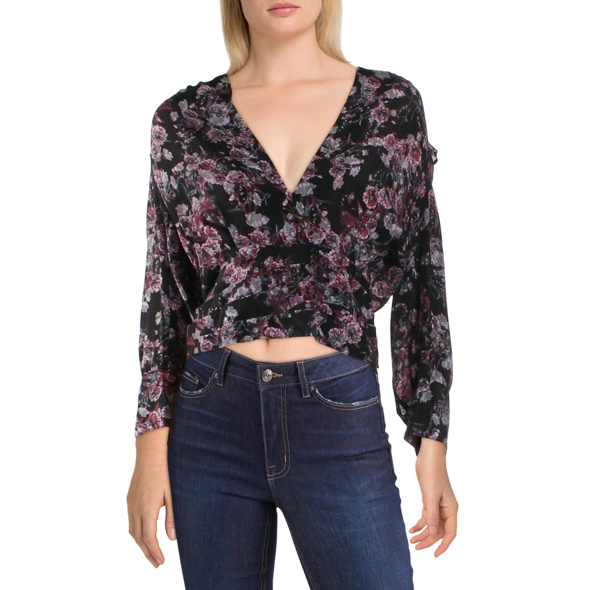 black floral blouse uk