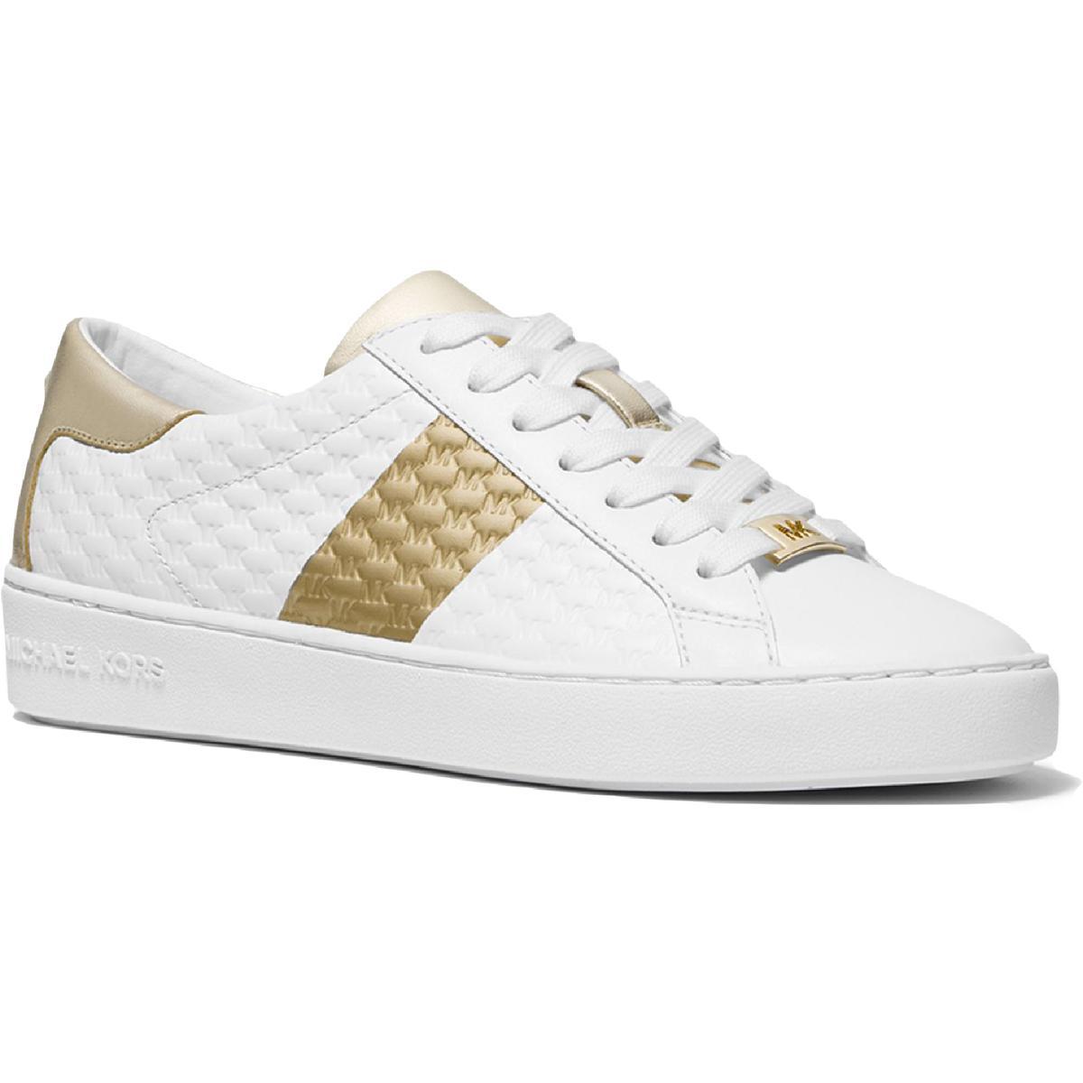 Michael Kors Colby Womens Leather Logo Casual and Fashion Sneakers