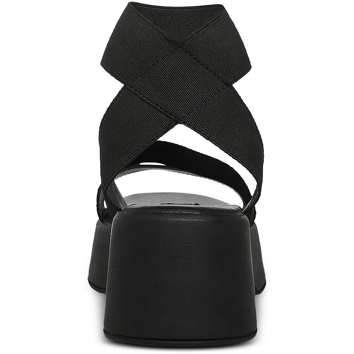 Steve Madden Womens Sashes Cork Ankle Strap Flatform Sandals Sandals BHFO 9086 - Picture 9 of 12