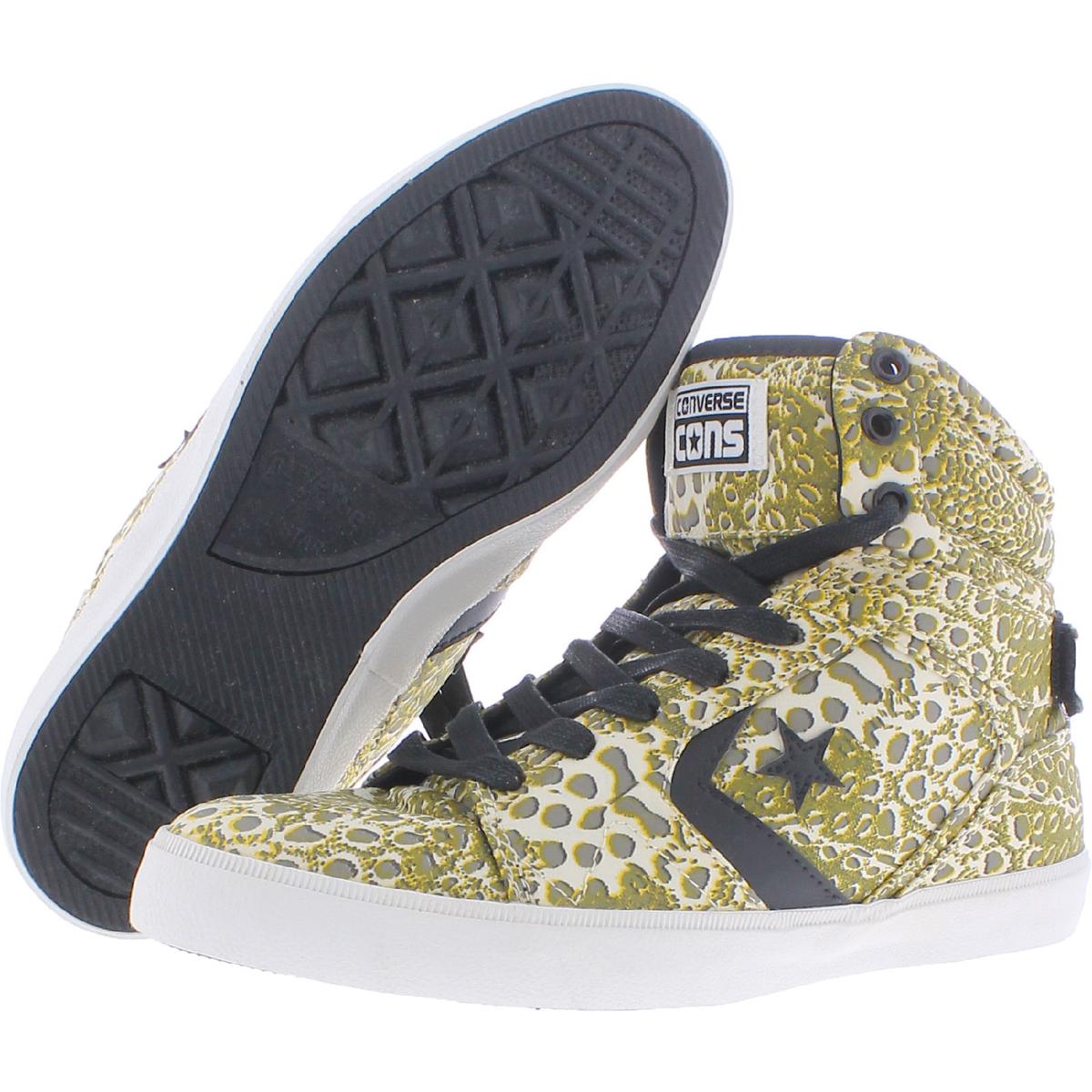 Converse All Star 12 Women's Animal Print Canvas High Top Sneakers