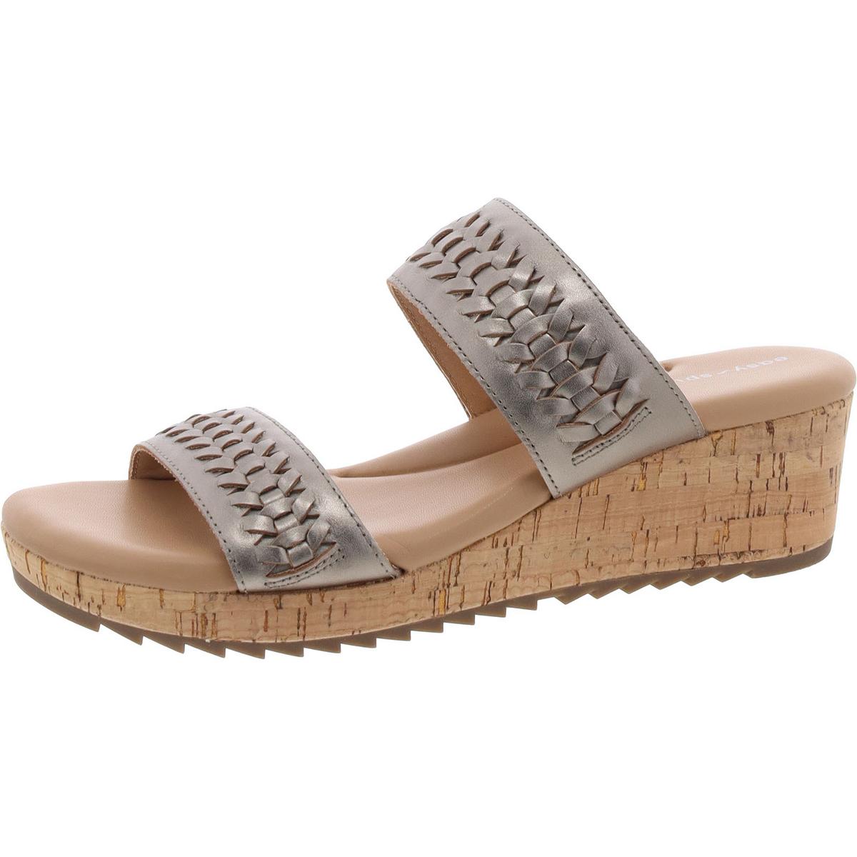 Easy Spirit Womens Lillia Cork Open Toe Casual Slide Sandals Shoes BHFO 1018 - Picture 7 of 9
