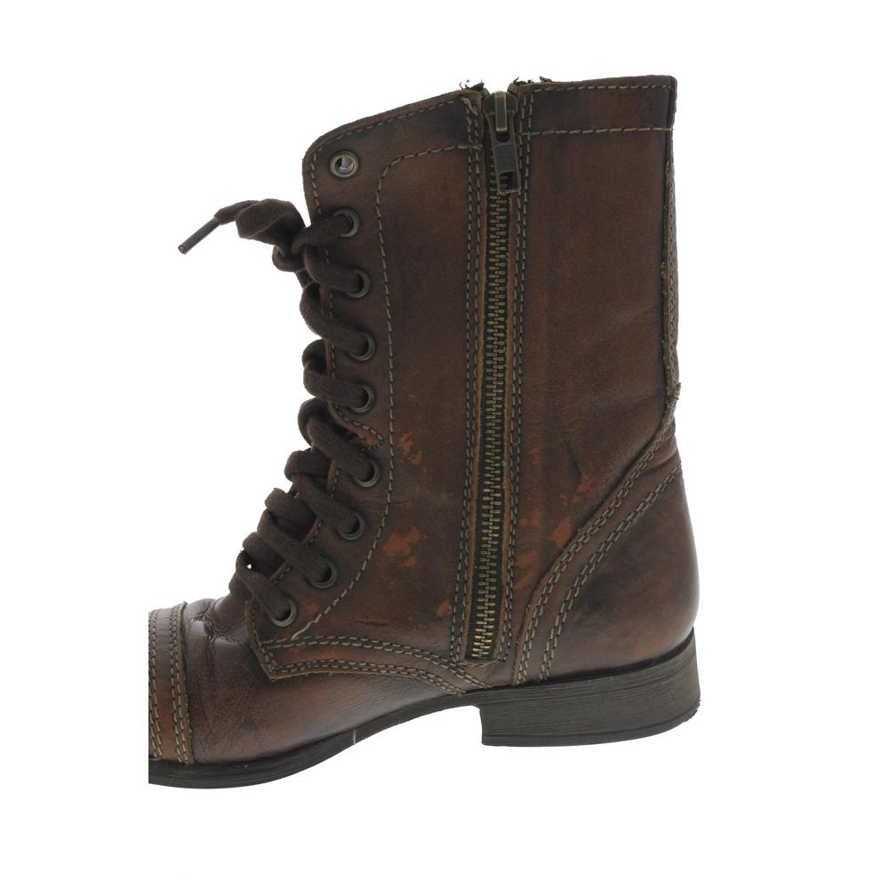 steve madden troopa brown boots
