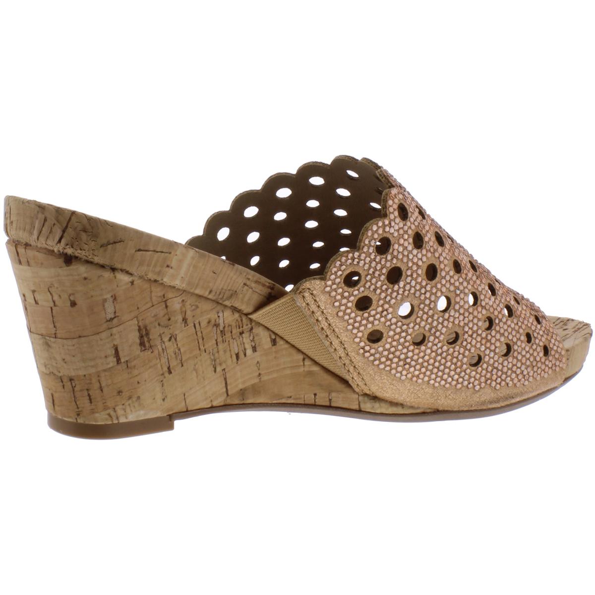 white mountain embellished sandals