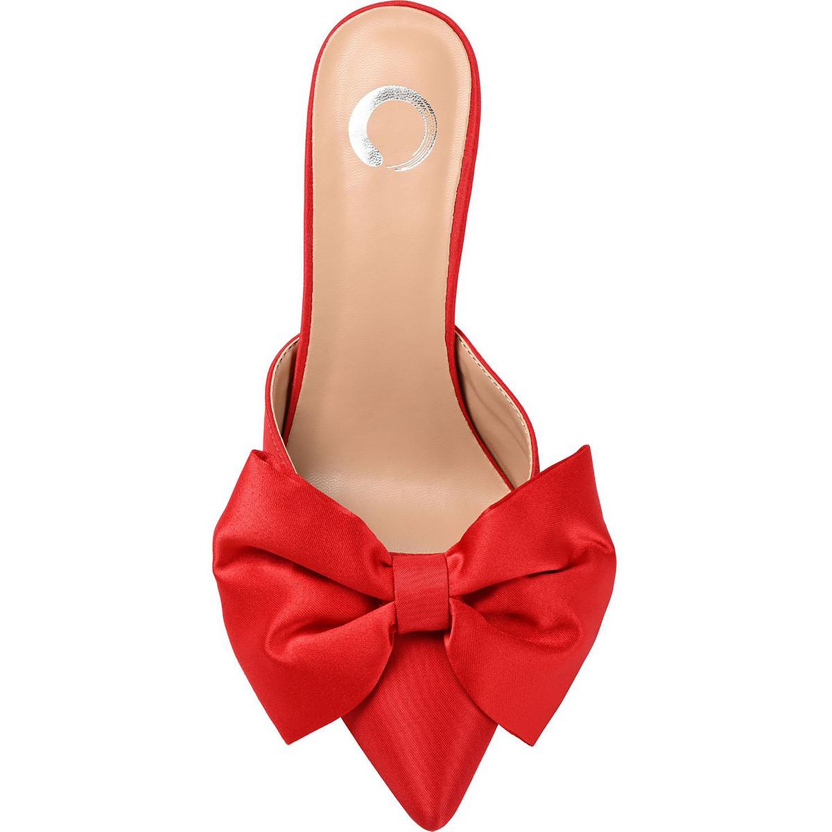 Journee Collection Womens Tiarra Bow Mules Shoes BHFO 2612 - Picture 15 of 15