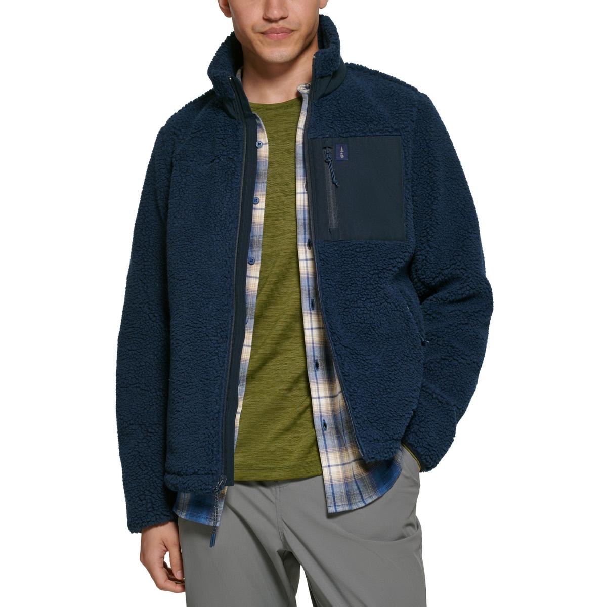 Bass Outdoor Mens Faux Fur Short Teddy Coat, Men's, Size: 2XL, Gray