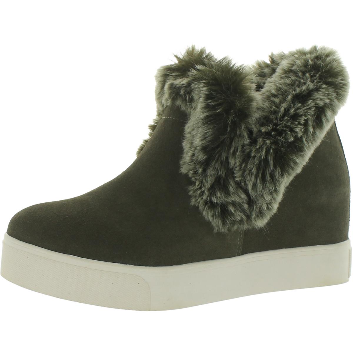 J/Slides Womens Sean WP Waterproof Suede Booties Shoes BHFO 8348