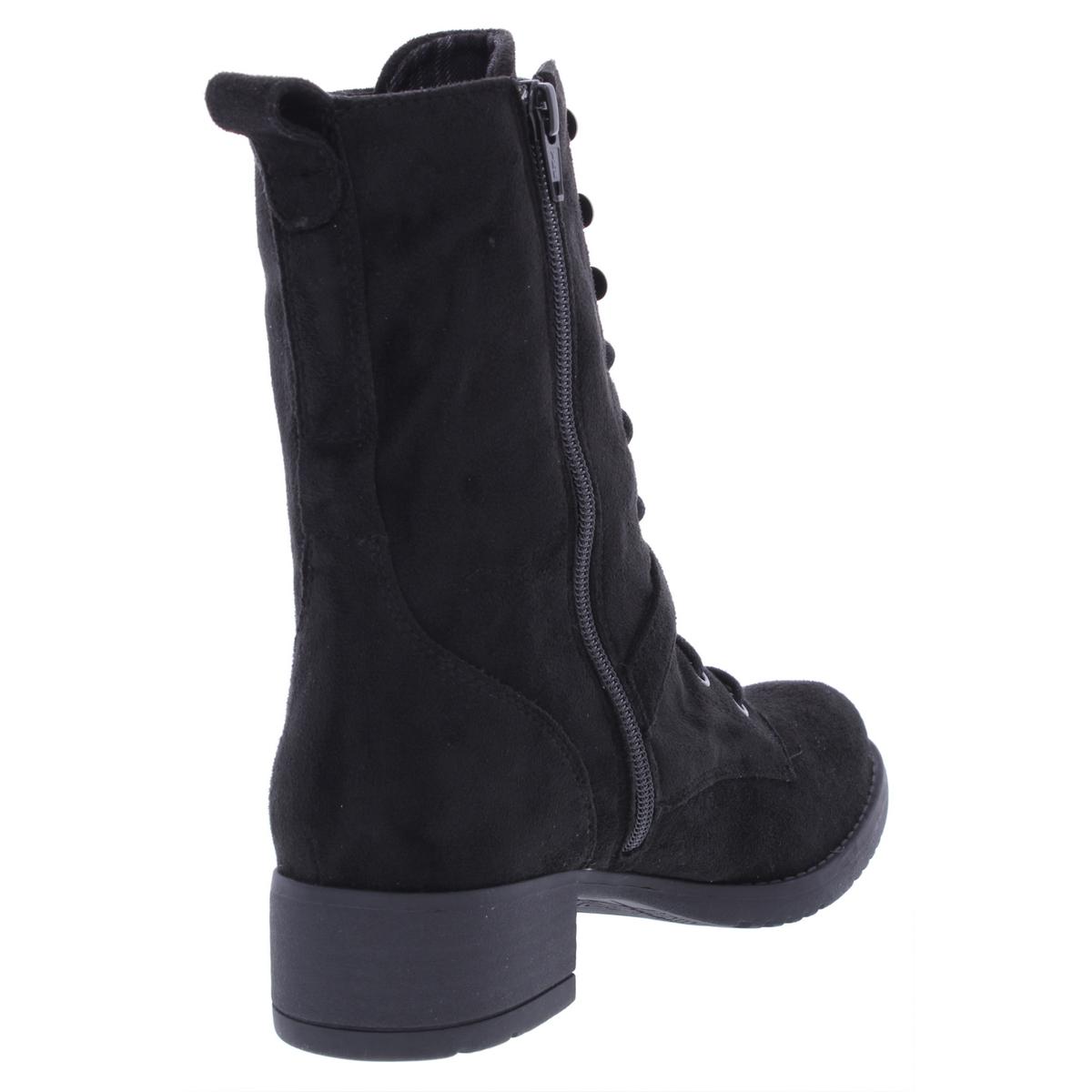 American Rag Womens Reighn Padded Insole MidCalf Combat Boots Shoes