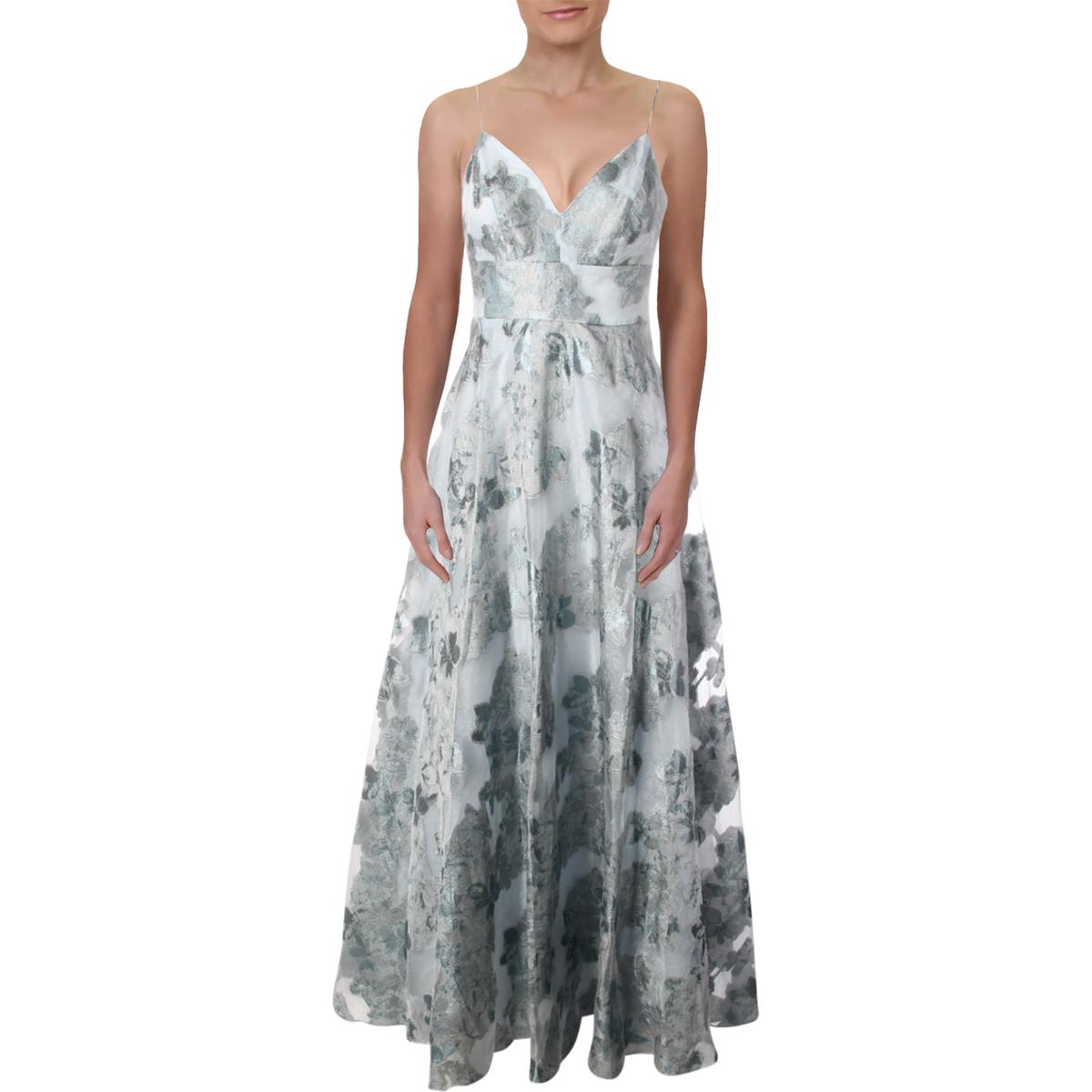 eliza j blue gown