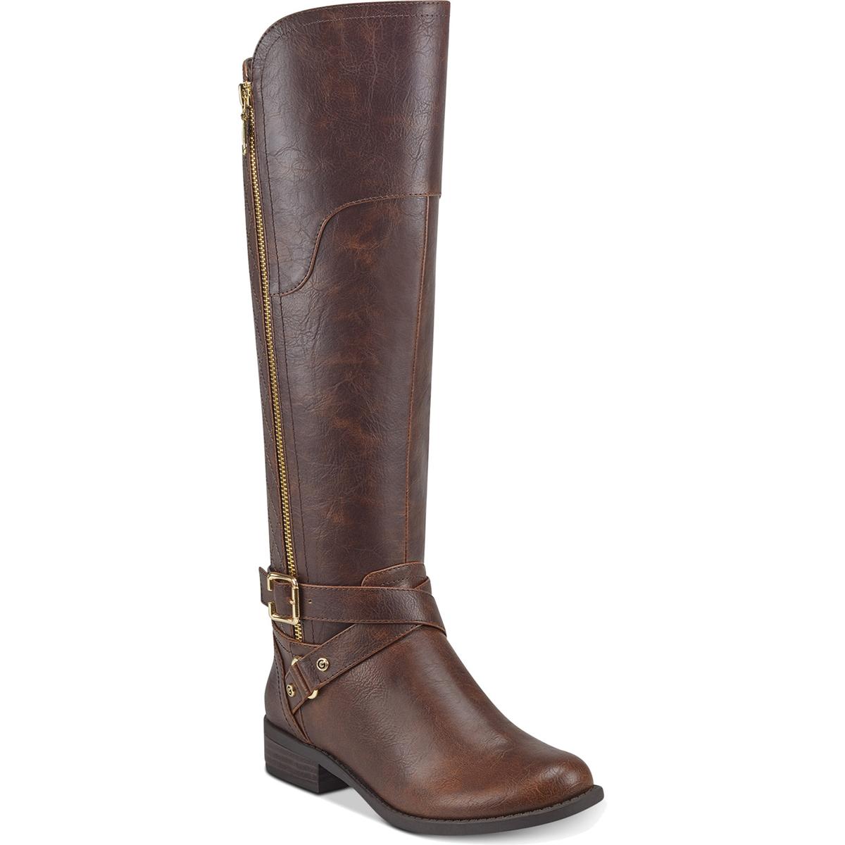 GBG Los Angeles Womens Haydin Brown Riding Boots 6.5 Medium (B,M) BHFO ...