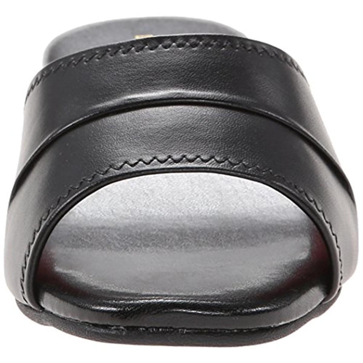 Daniel Green Womens Dormie  Black Slide Slippers Shoes 7 Wide (C,D,W) BHFO 3042