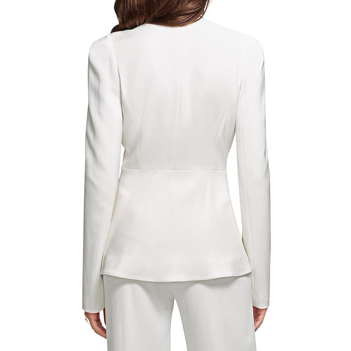 Ramy Brook Womens Hudson Suit Separate Office Collarless Blazer Jacket BHFO 2946