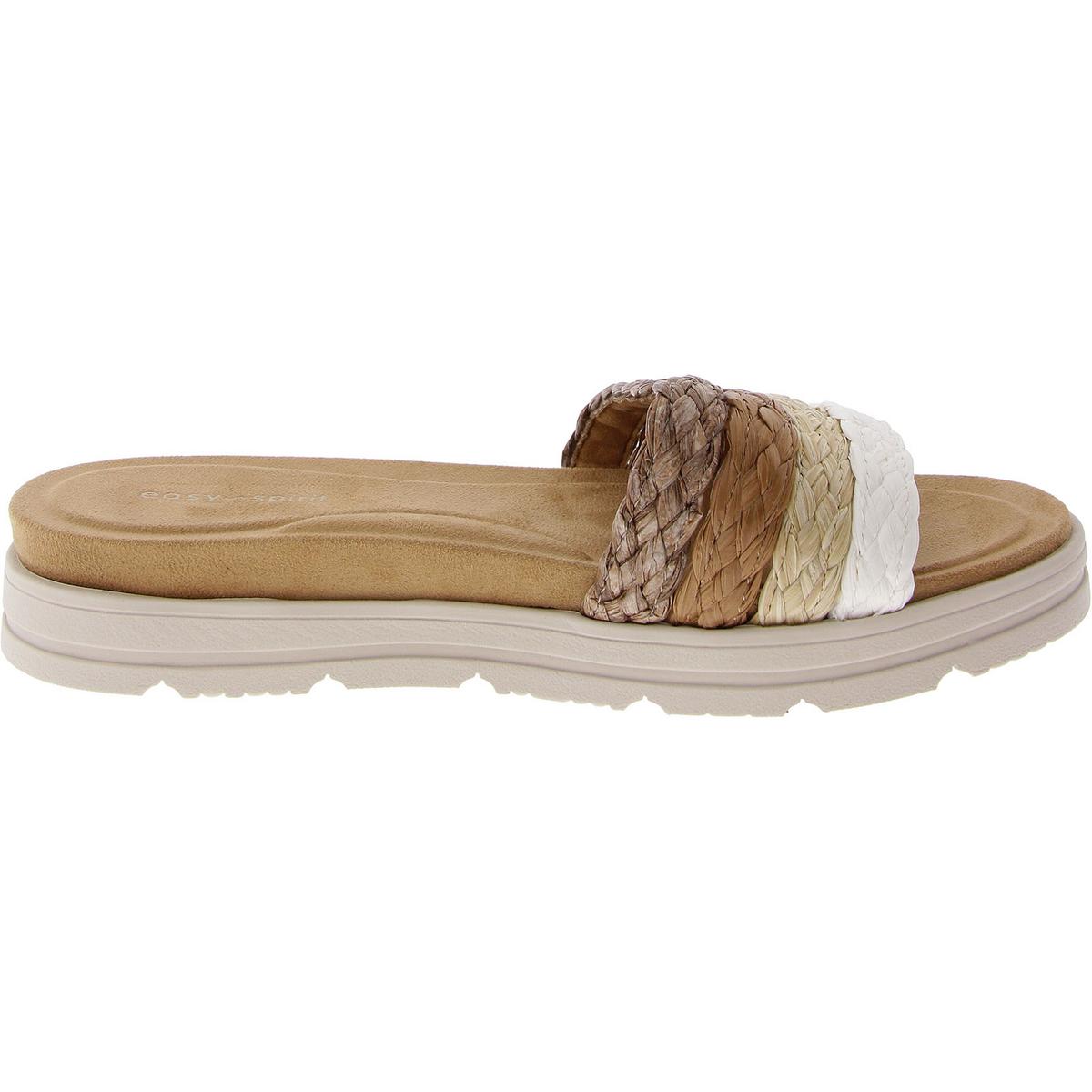 Easy Spirit Womens Salma Woven Padded Insole Slide Sandals Shoes BHFO 0415 - Picture 6 of 9