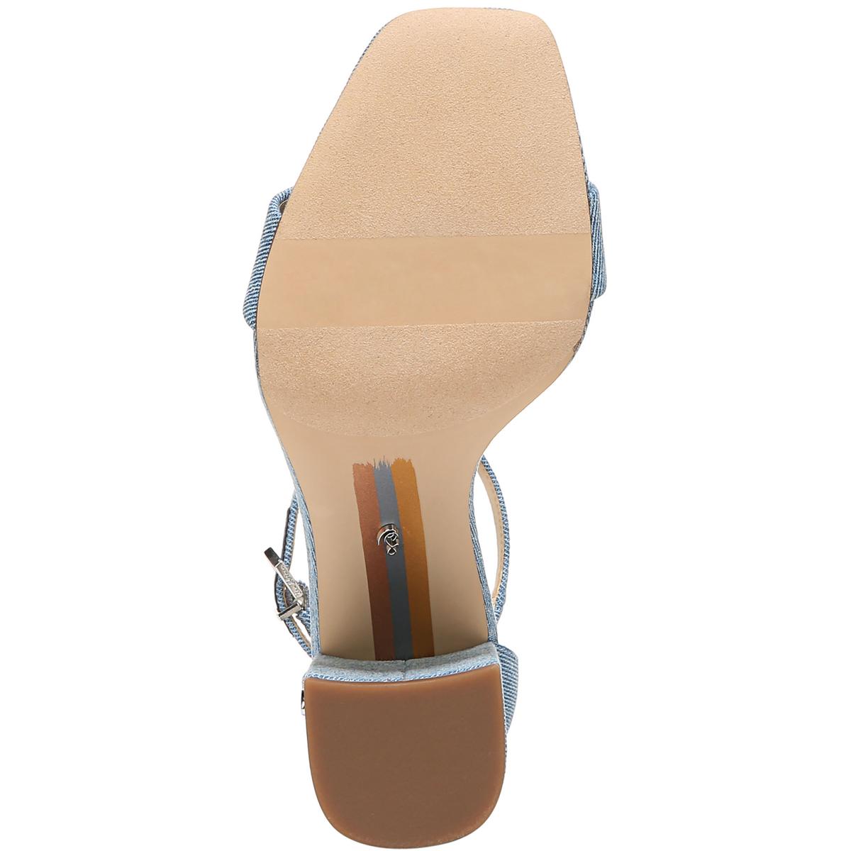 Sam Edelman Womens Daniella Ankle Strap Dress Sandals Shoes BHFO 9023 - Picture 8 of 12