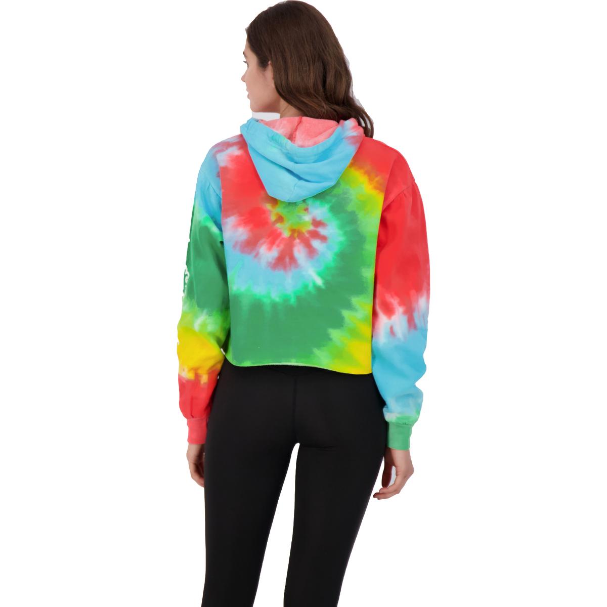 Tie Dye Printed Cropped Hoodie | eBay