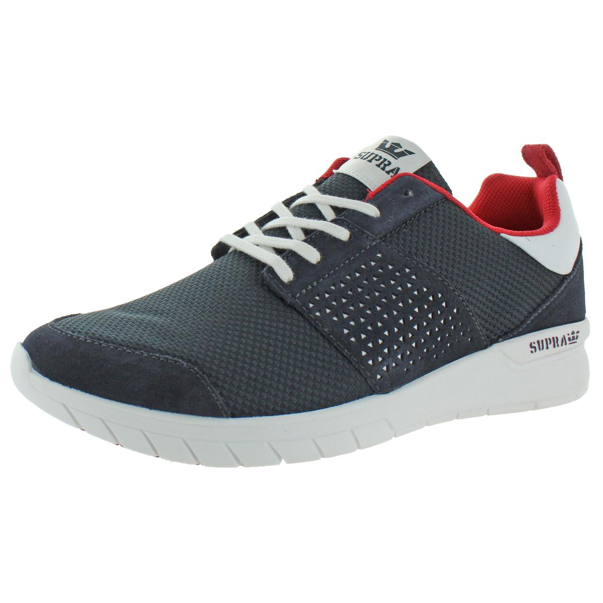 Supra Mens Scissor Navy Running Skate Shoes Sneakers 11