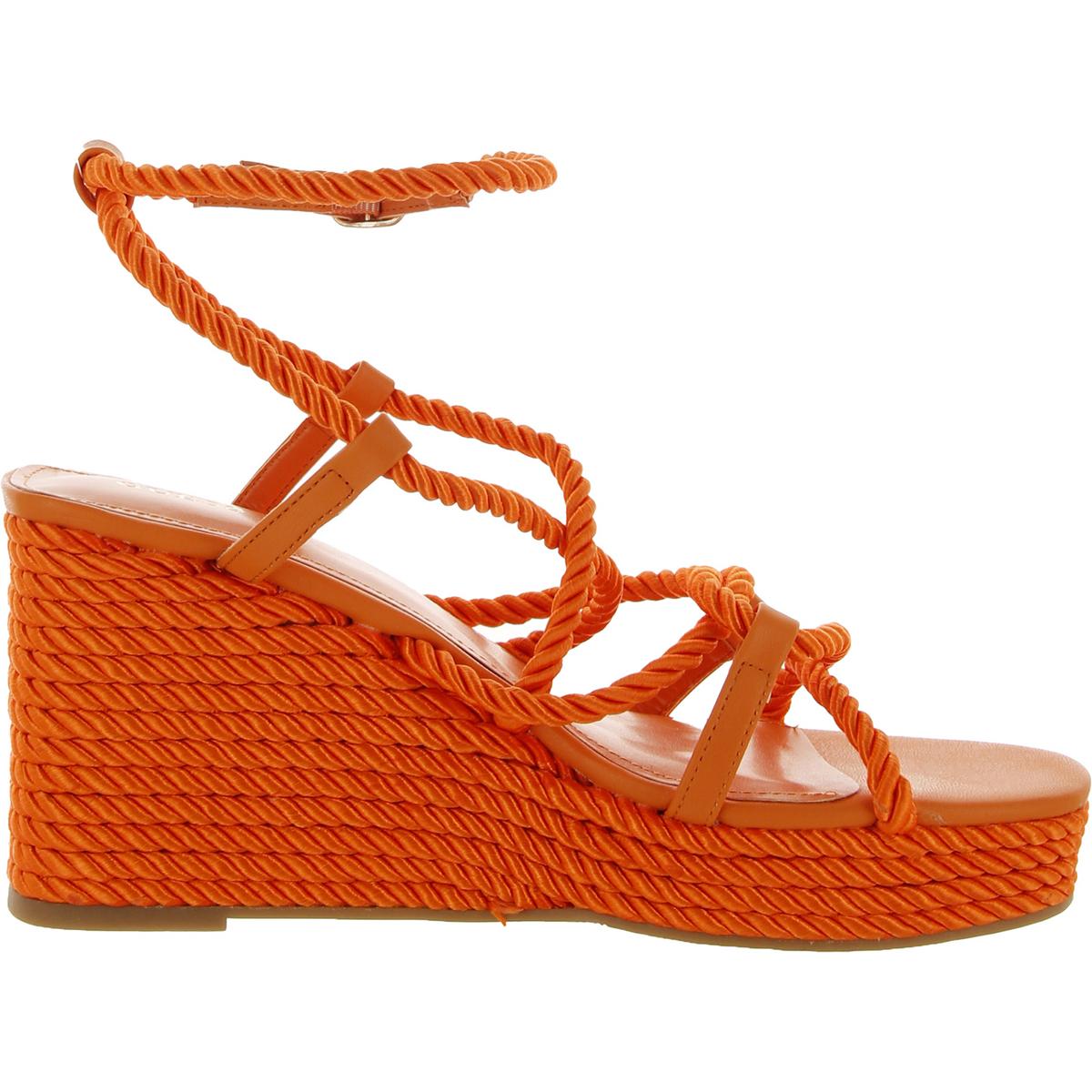 Guess Womens Natesha Strappy Sandals Woven Espadrilles Shoes BHFO