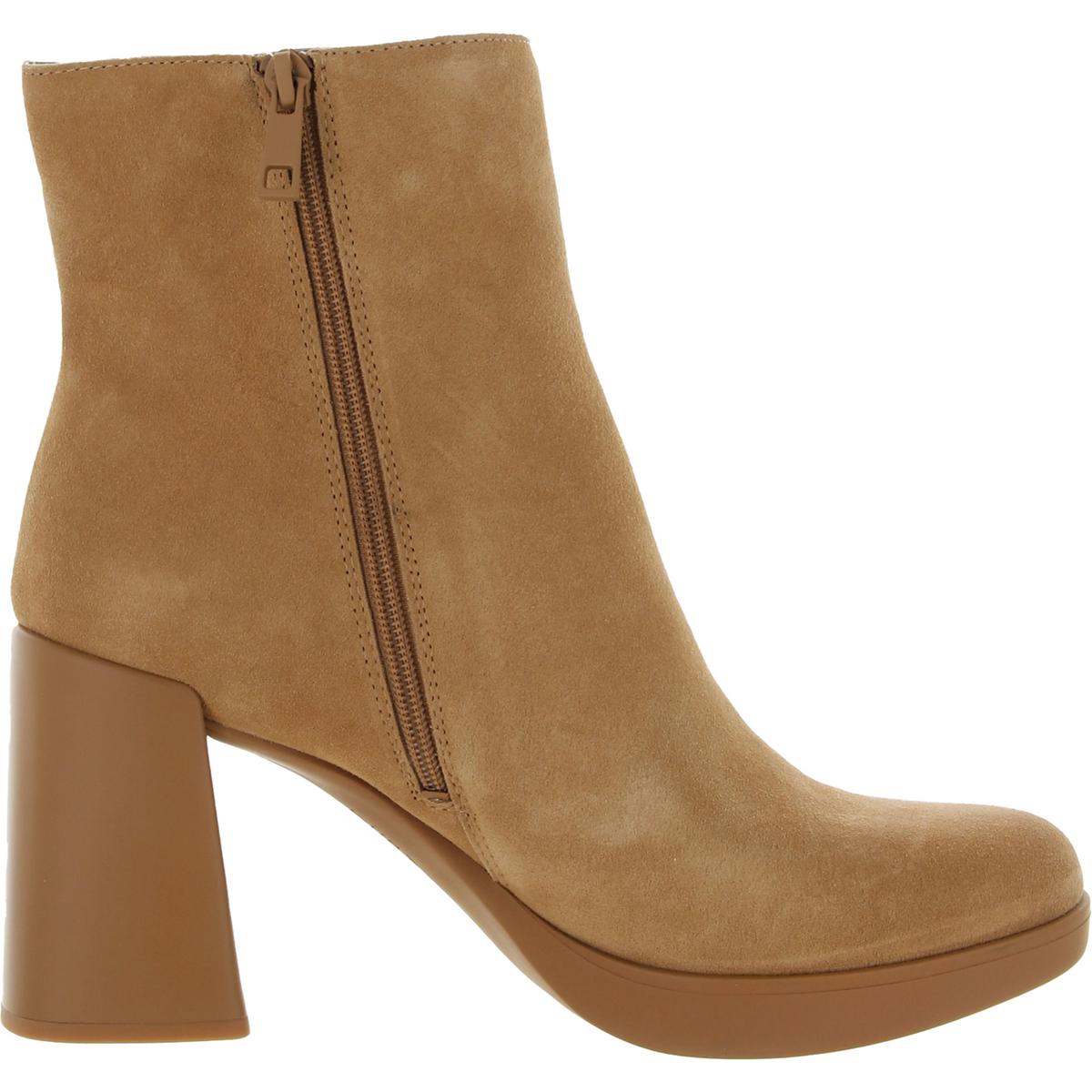 Naturalizer Women's Gen N Reach Mid Calf Boot Black Leather 6 for sale