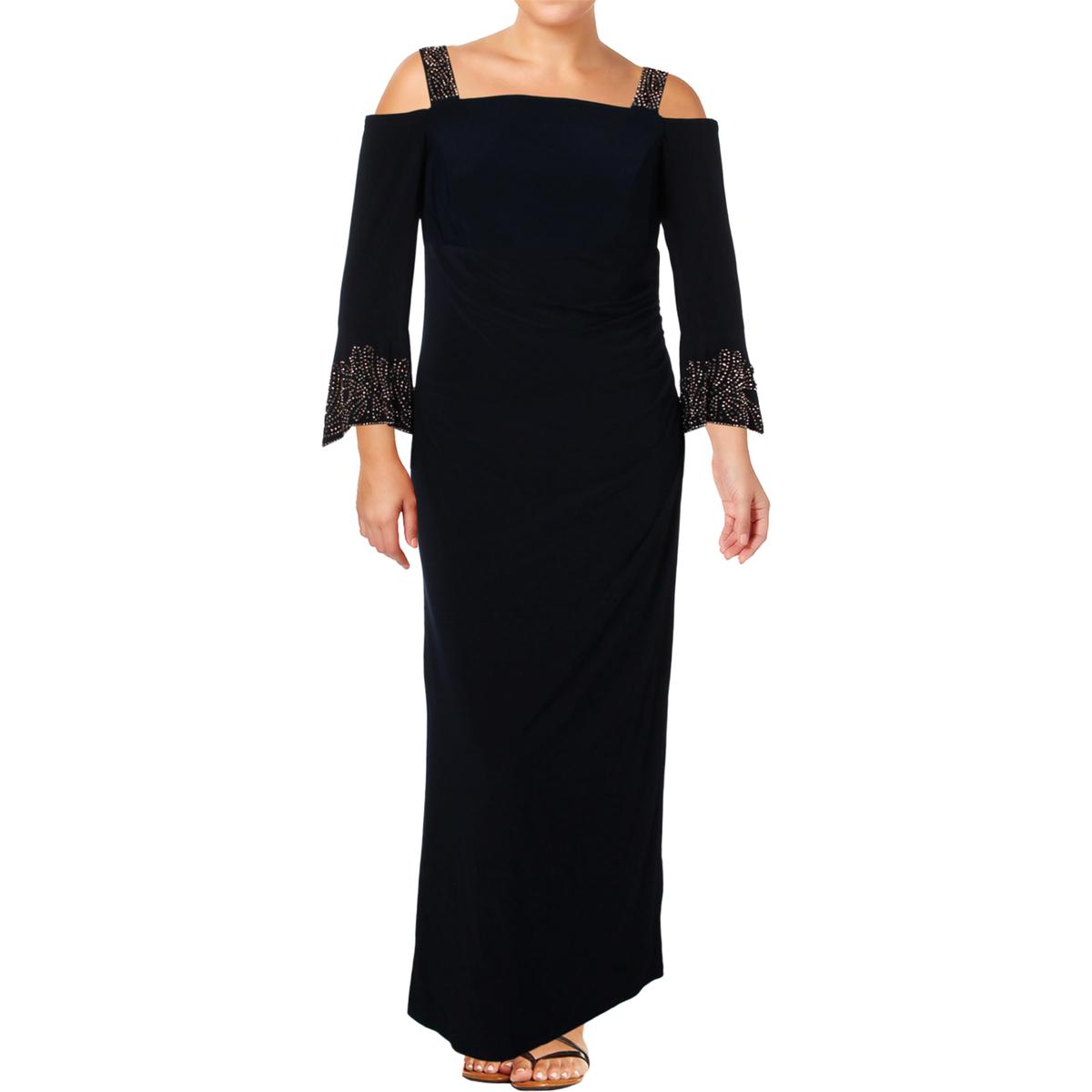 betsy and adam plus size evening gowns