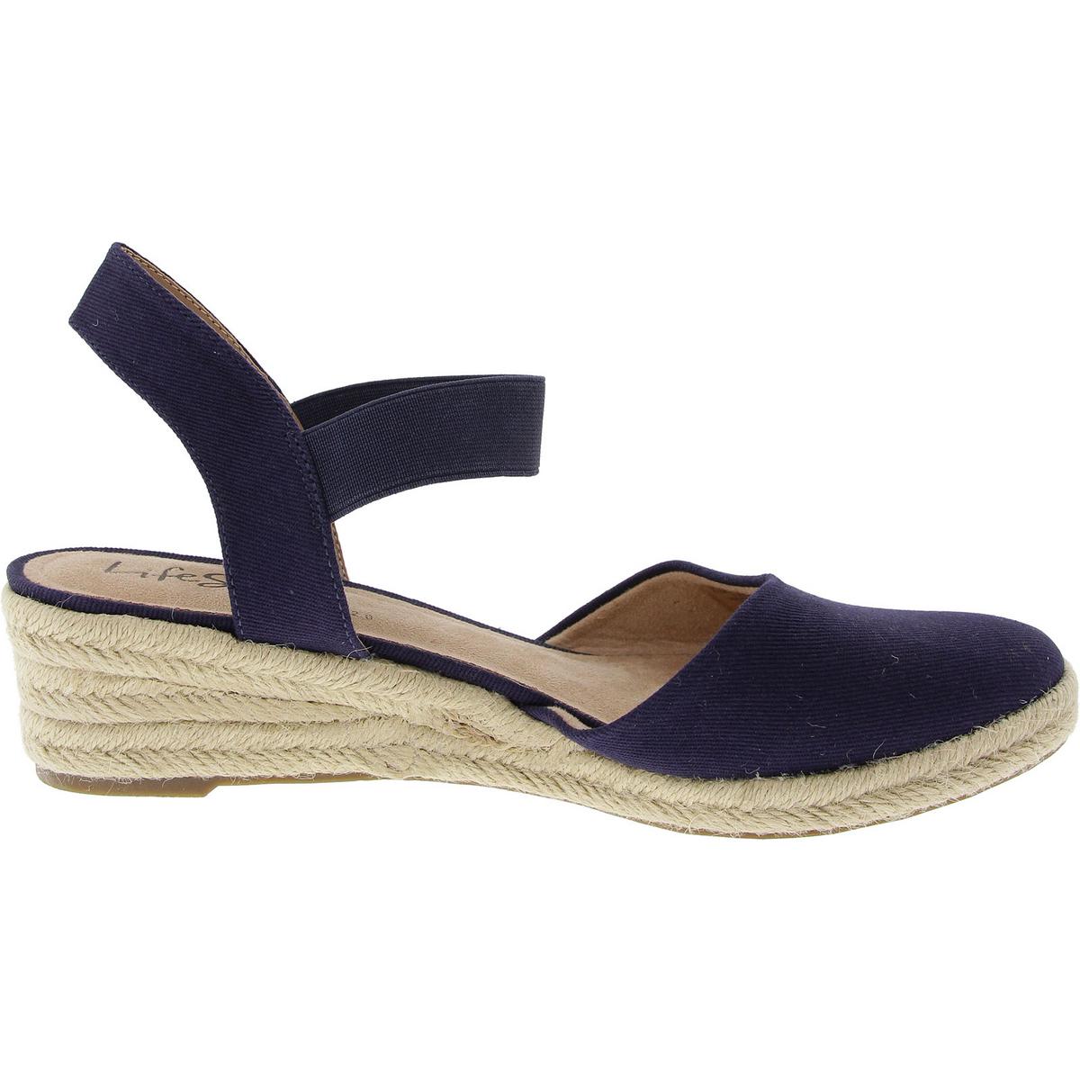 LifeStride Womens Kimmie Ankle Strap Closed Toe Wedge Sandals Shoes BHFO 0231 - Picture 19 of 28