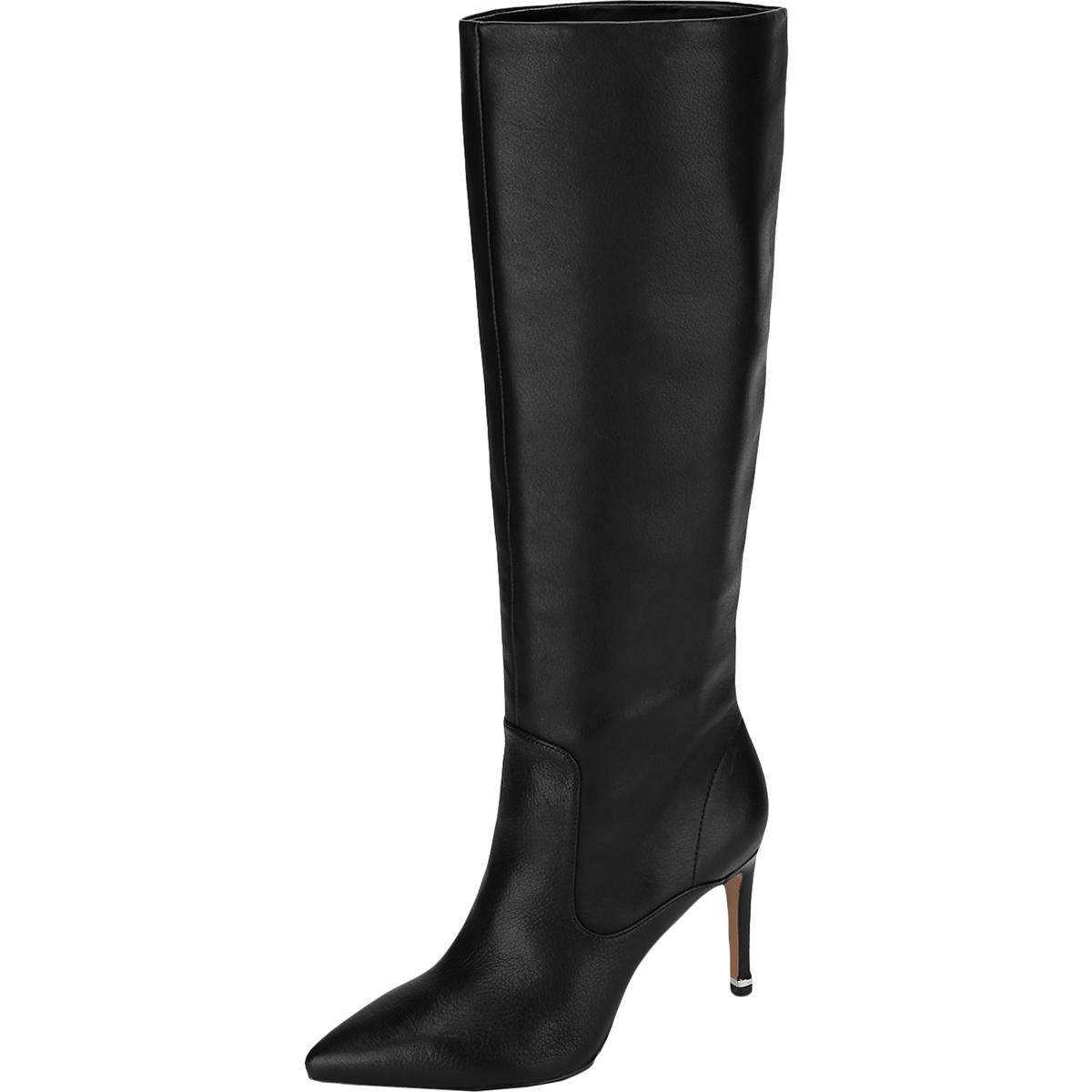 kenneth cole black knee high boots