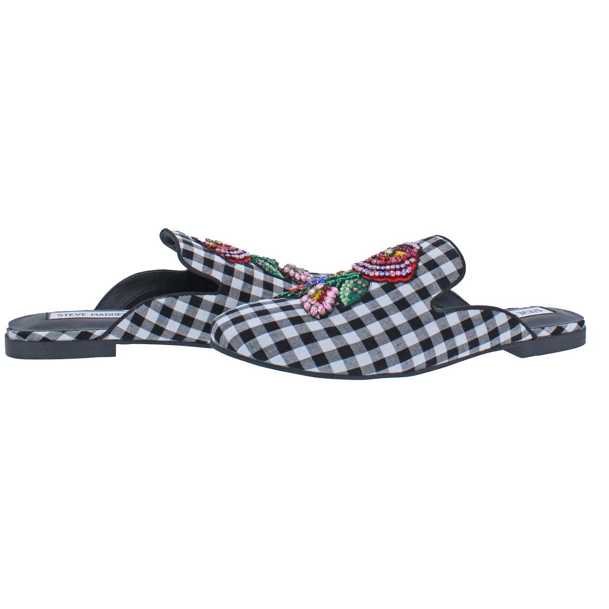Steve Madden Damenschuhe Hydes B/W Mule Loafer Slides Medium Schuhes 8 Medium Slides (B,M) BHFO 7827 60eee5 Steve Madden Damenschuhe Hydes B/W Mule Loafer Slides Medium Schuhes 8 Medium Slides (B,M) BHFO 7827 60eee5